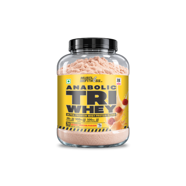Muscle Fitness Anabolic Tri Whey Berry Mocha Fusion