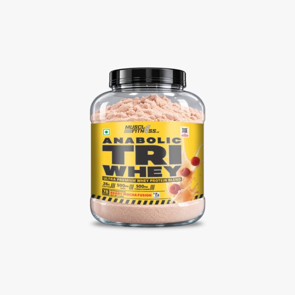Muscle Fitness Anabolic Tri Whey Berry Mocha Fusion